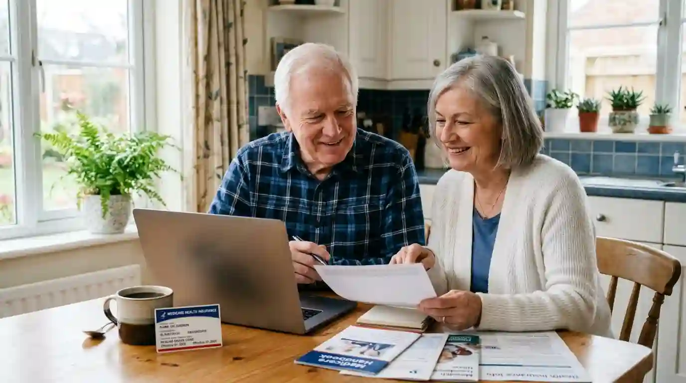 Who Is Not Eligible for Medicare at Age 65? A Complete Guide – senior couple reviewing Medicare paperwork at home
